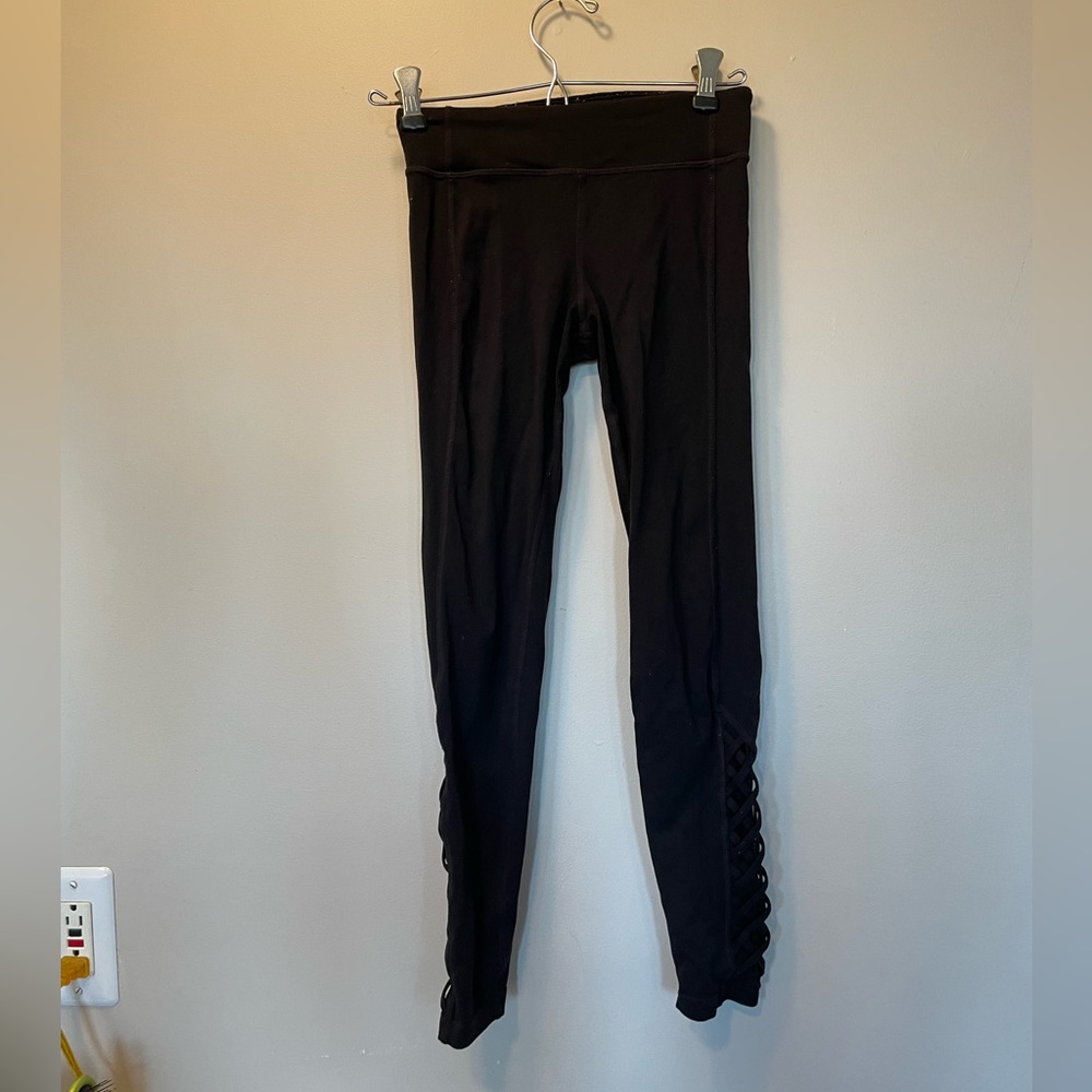 Athleta girls leggings - black